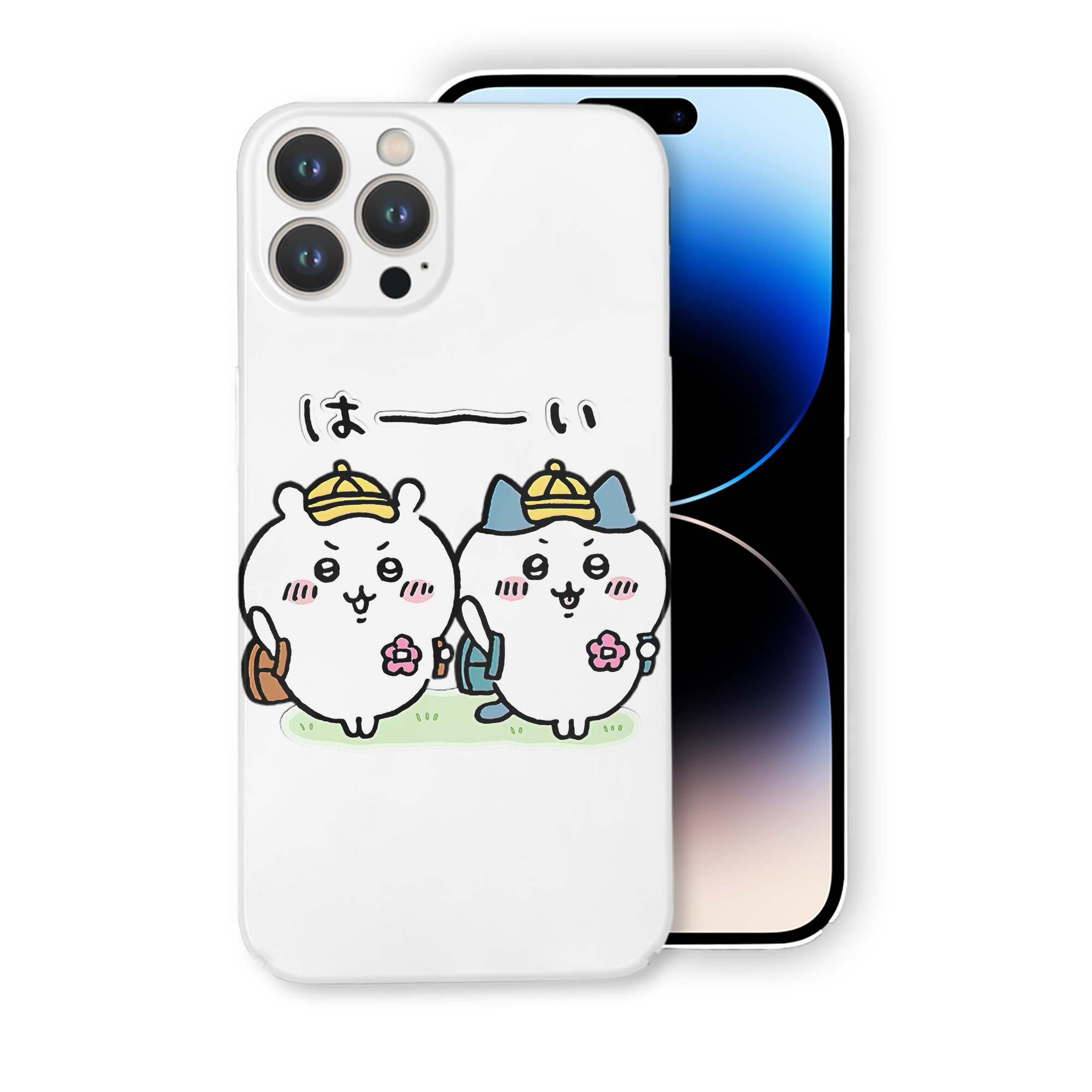 （画像用） ちいかわ ハチワレ Chii-kawa hachiware 【iPhone 14シリーズ対応】ハードケース
